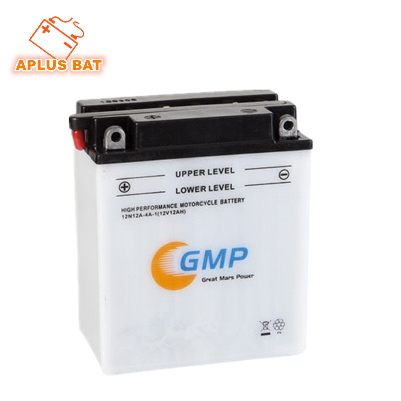 Rechargeable Dry Charged 12V 12ah Motorcycle Battery Accept OEM Customizing