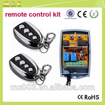 DC9V-24V Remote Controller 2 Channels Receiver Ror Garage Doors Opener Yet402PC-V2.0
