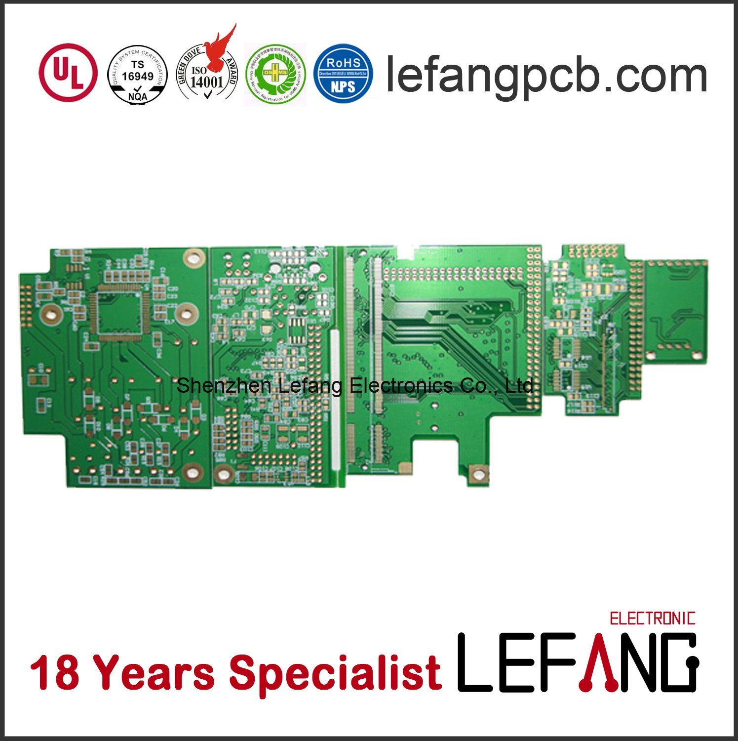 94V-0 Industrial Controal PCB Board PCB Layout