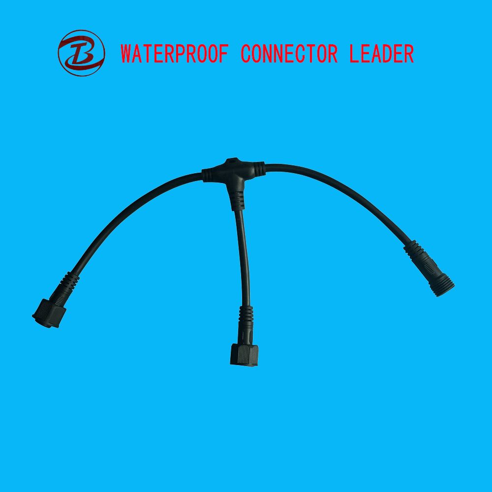 Low Price 2 to 8 Pin Black White T Type Cable Connector
