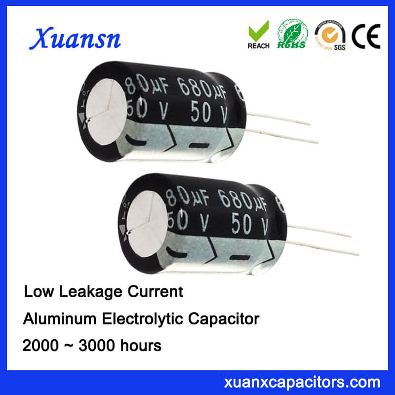 680UF 50V Capacitor Aluminum Electrolytic 3000hours