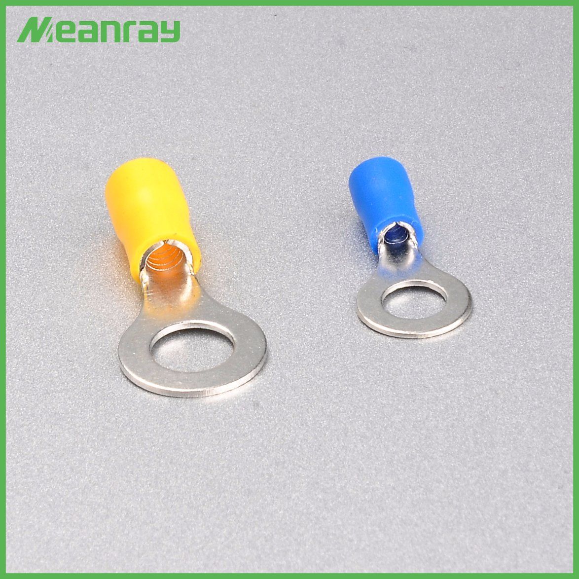 T3-Pre-Insulating Terminal Copper Brass, Cable Connector, Cable Lug, Crimp Insulated Terminal RV Ring Crimp Terminal