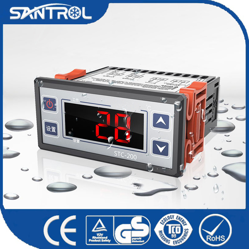LCD Display Digital Temperature Controller Stc-200