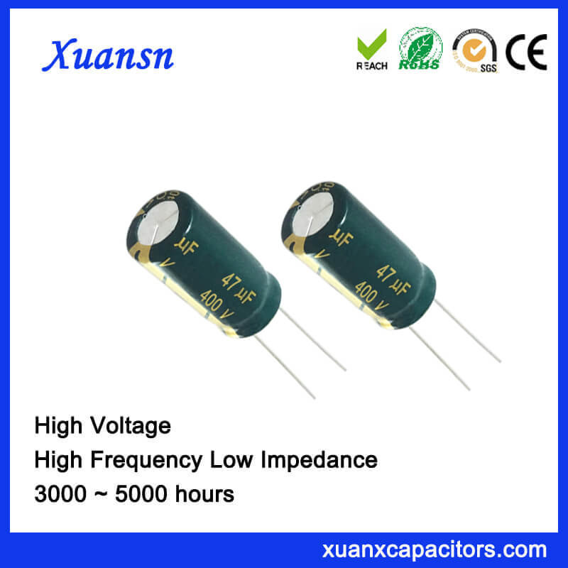 Electronic Component 400V 47UF Electrolytic Capacitor