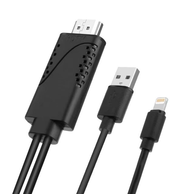 HDMI/HDTV Cable AV Adapter Lightning to Digital for iPhone 6s/7plus/iPad