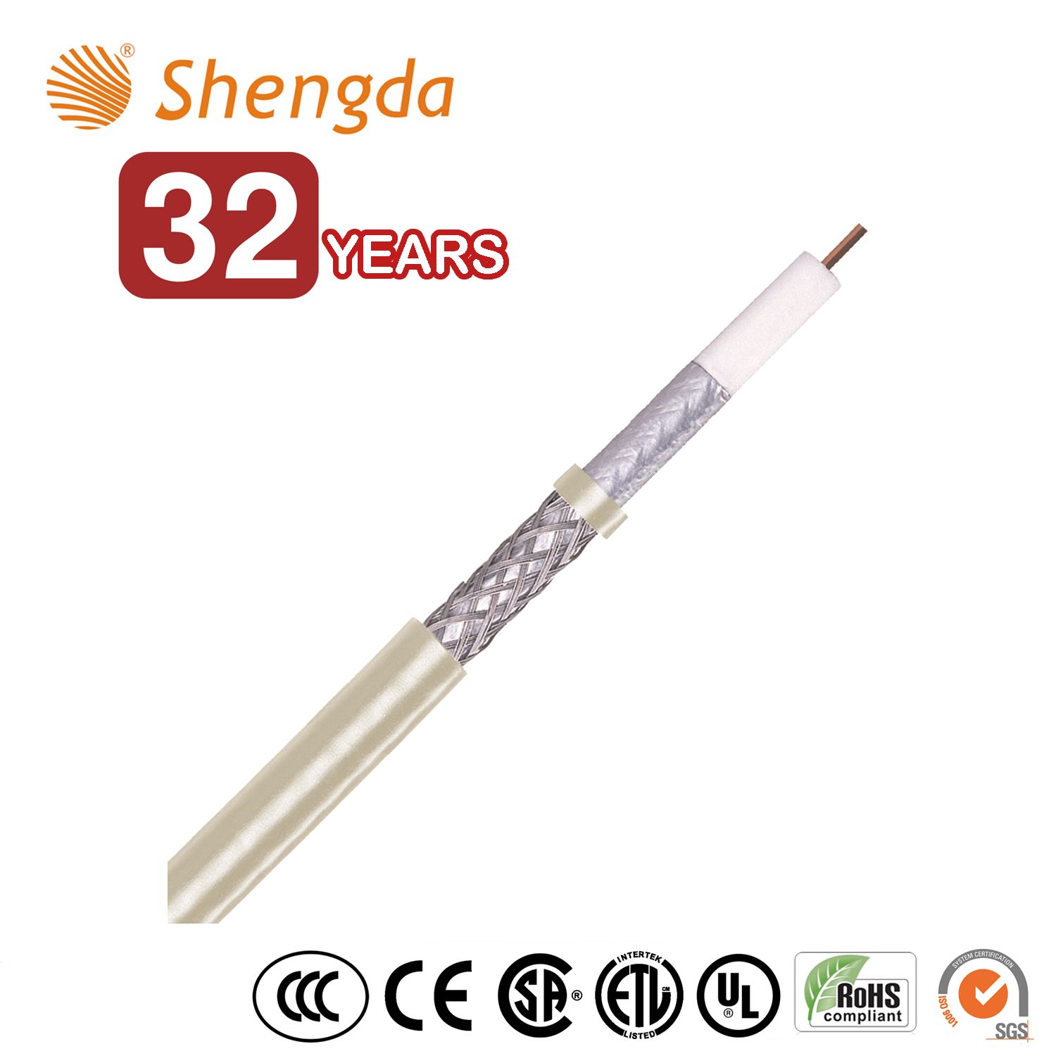 RG6 Rg Series Coaxial Cable with High Quality