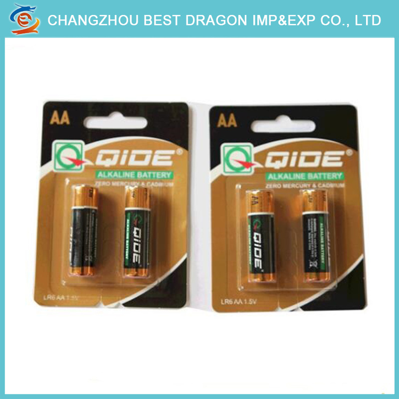 1.5V Alkaline Battery AA/Lr6 Dry Battery for Remote, TV, Wall Clocks