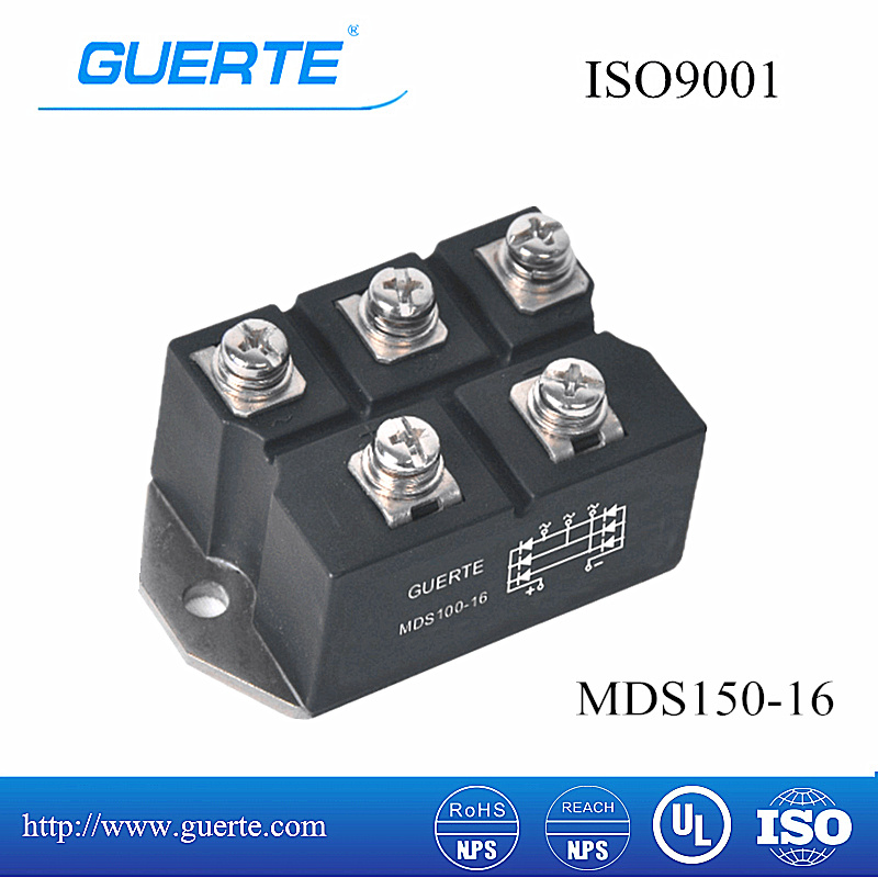 Three-Phase Diode Module Mds 150A 1600V with ISO9001