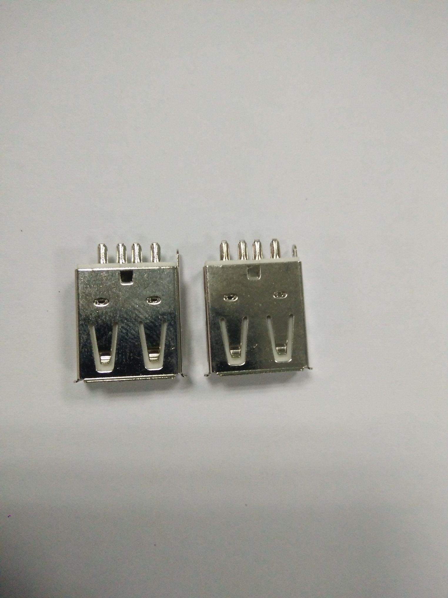 Short USB 2.0 Female Solder Type Connector