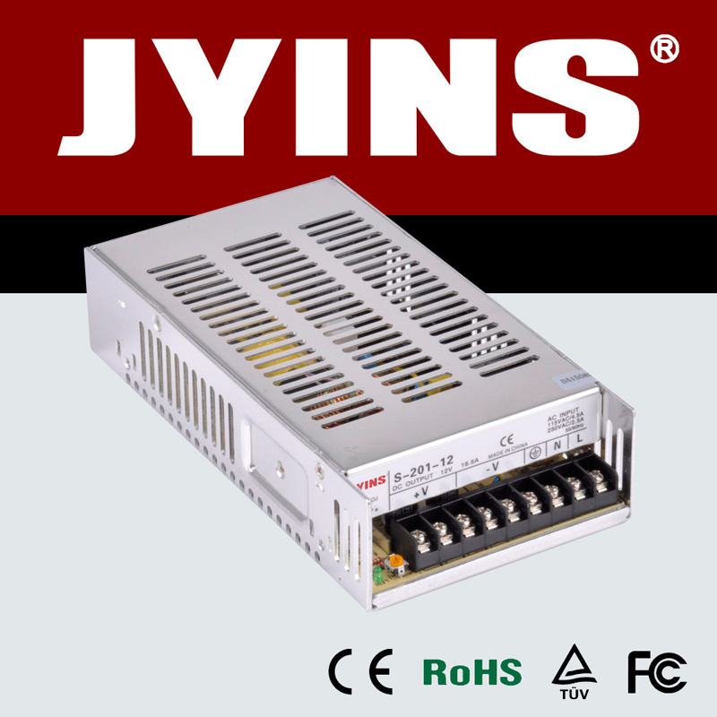 S-201W Single AC DC LED Switching Mode Power Supply