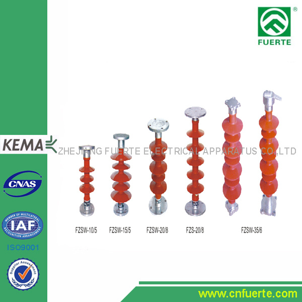 Outdoor 33kv Electrical High Voltage Polymer Post Insulator