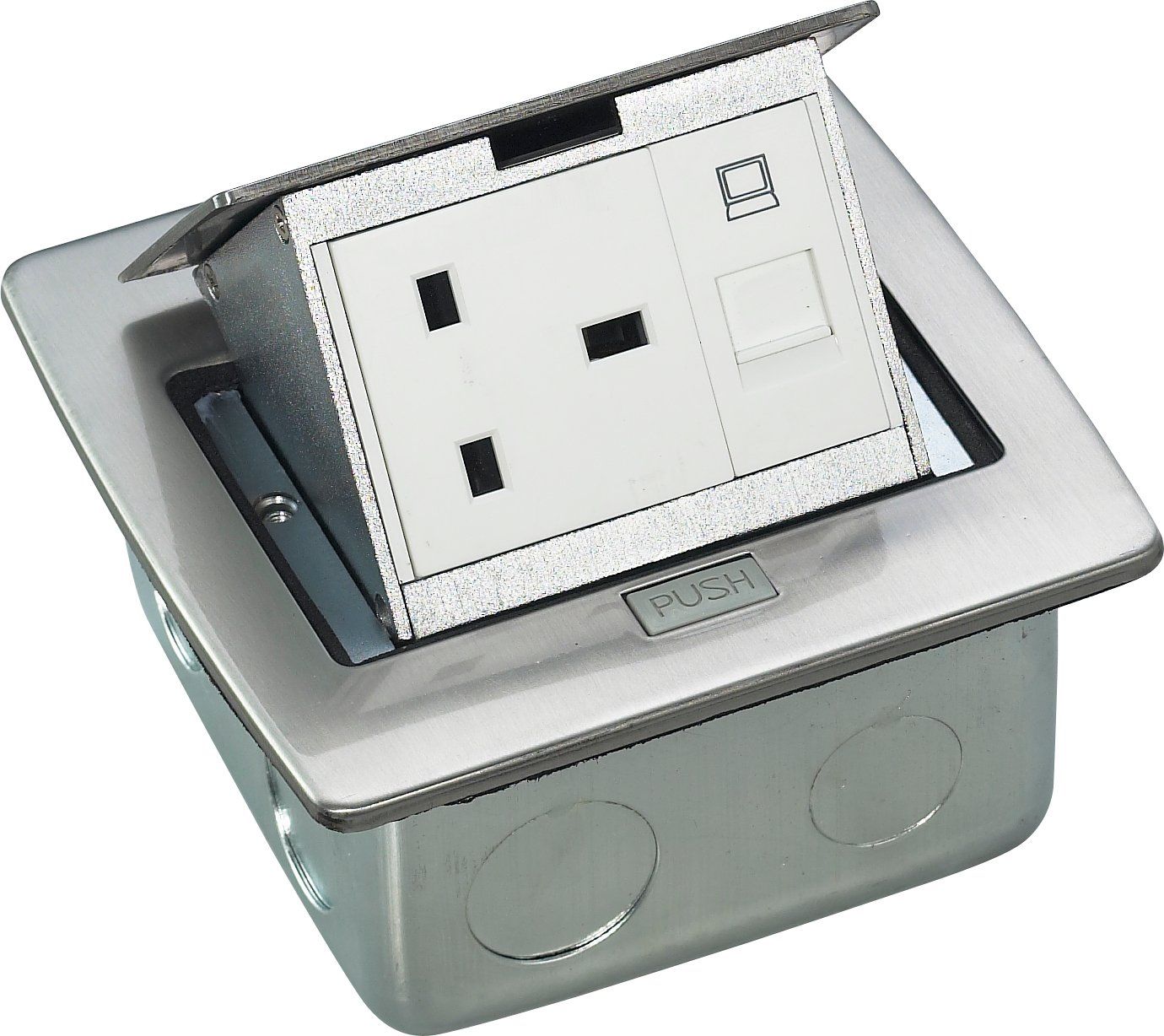 Pop up Electrical Floor Box Power Port