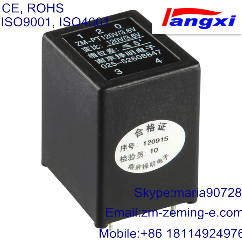 Miniature Voltage Transformer for Relay Protection/ Zm-PT Series Voltage Transformer