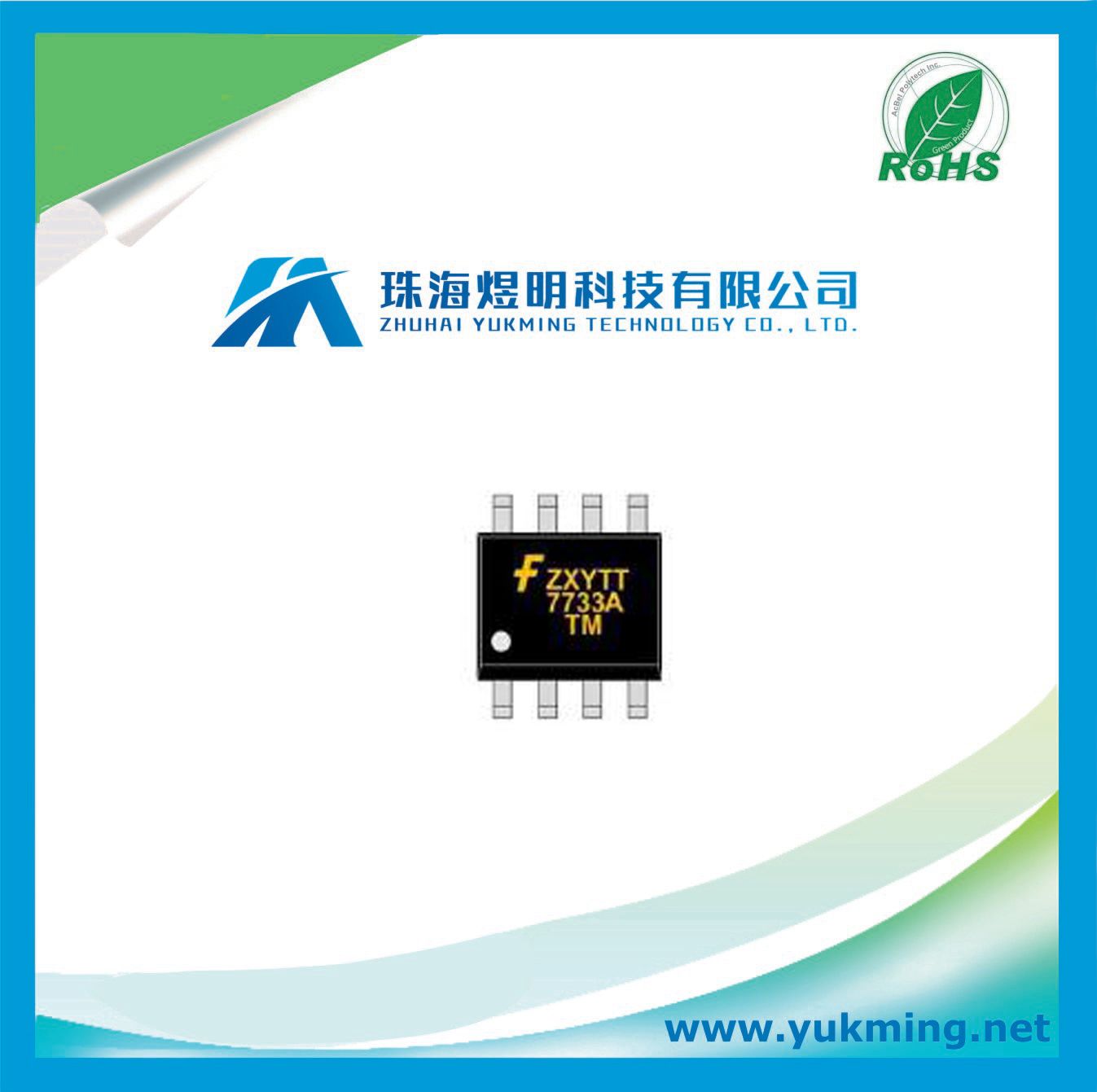 Integrated Circuit FL7733amx of LED Driver IC