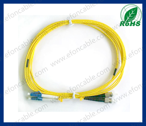 Fiber Optic R Patch Cord LC-St Single Mold