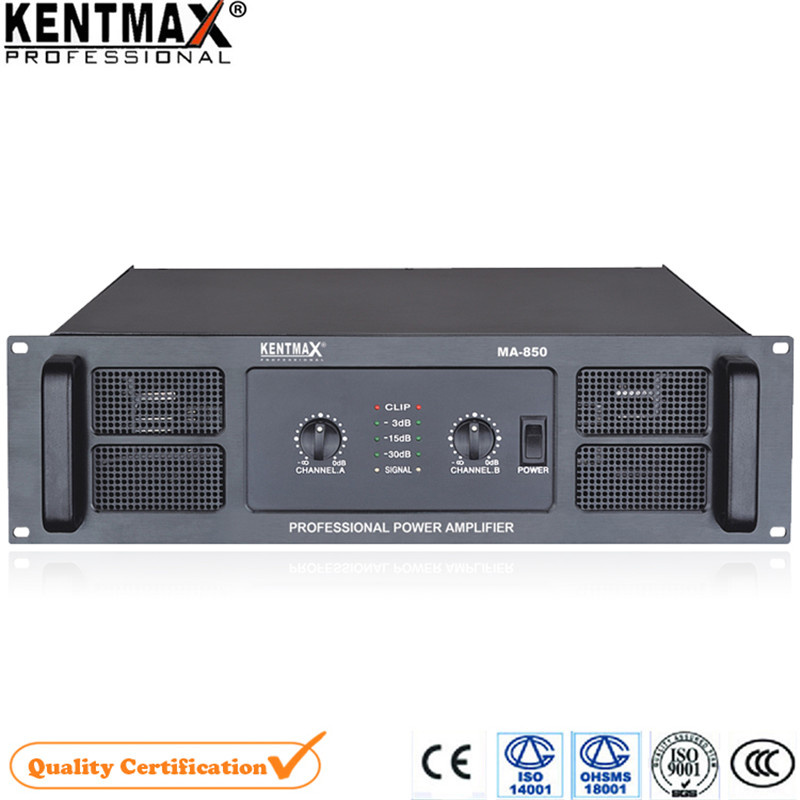 800W 3u CVT Circuit Amplifier for Luxurious Clubs (MA-850)