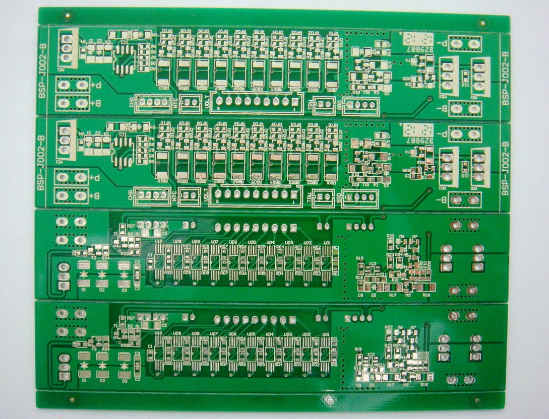 2 Layer PCB for Green Fr4 Double-Side PCB