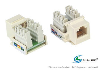 6p 6c UTP Telephone Jack