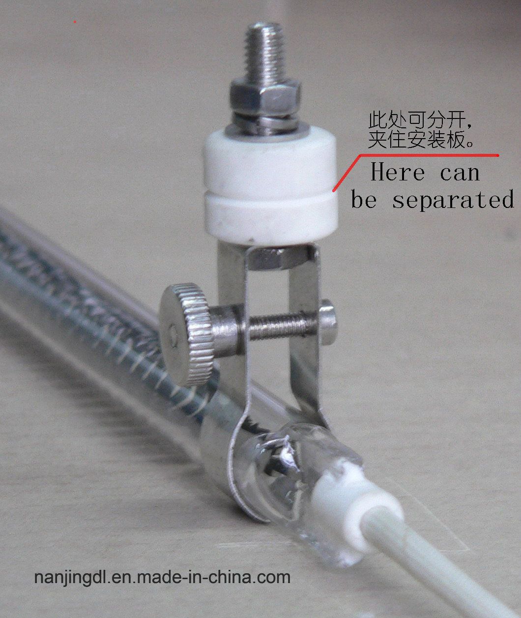 JS-2 Clip Tube Locking for Infrared Heating Lamp