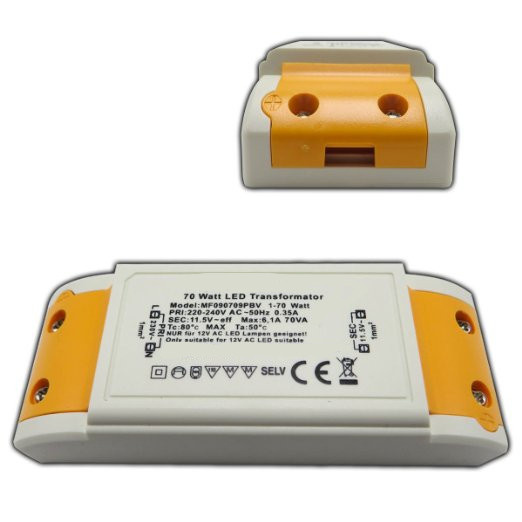70W AC Dimmable LED Power Transformer for Downlight