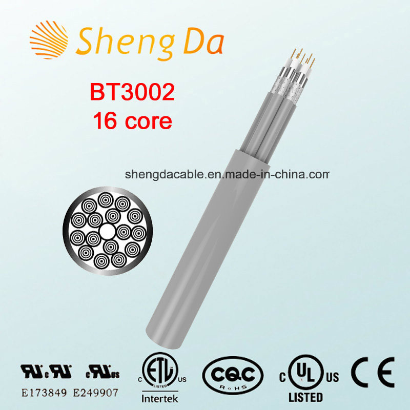 Bt3002-16 Core Grey Special Coaxial AWG Cable