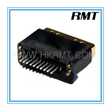 HDMI 19p a Type Female Without PCB Board Connector (RMT-160325-020)