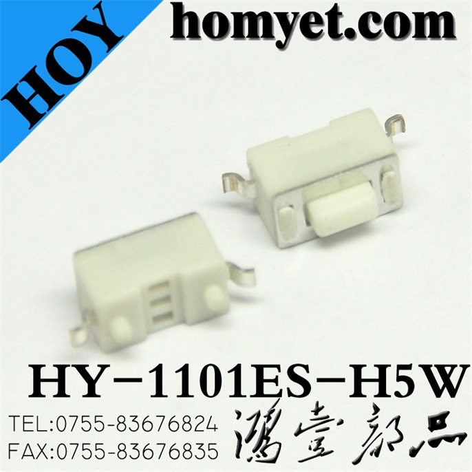 Rectangular SMD Tact Switch Taping Type Momentary Contact Switch
