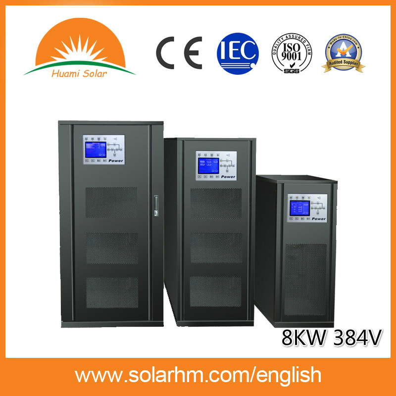 8kw 384V Three Input Three Output Low Frequency Three Phase Online UPS