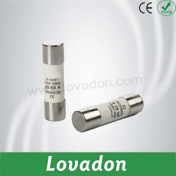 Cylindrical Cap Shape Fuse with CE Certificate