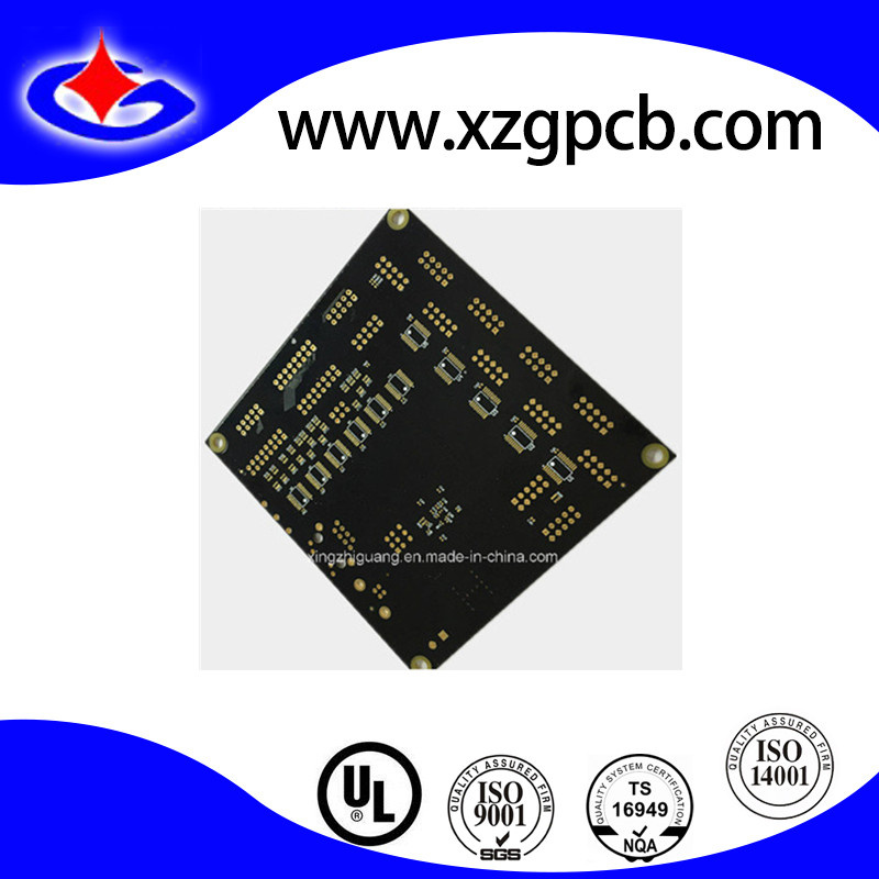2layer Heavy Copper Black PCB with Small BGA