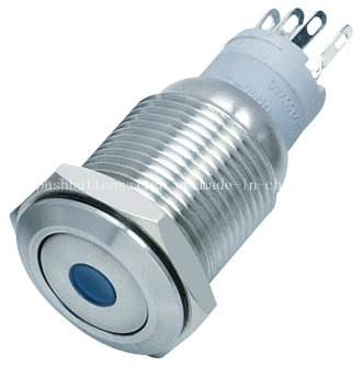 16mm DOT LED Latching 16-C3 Metal Push Button Switch