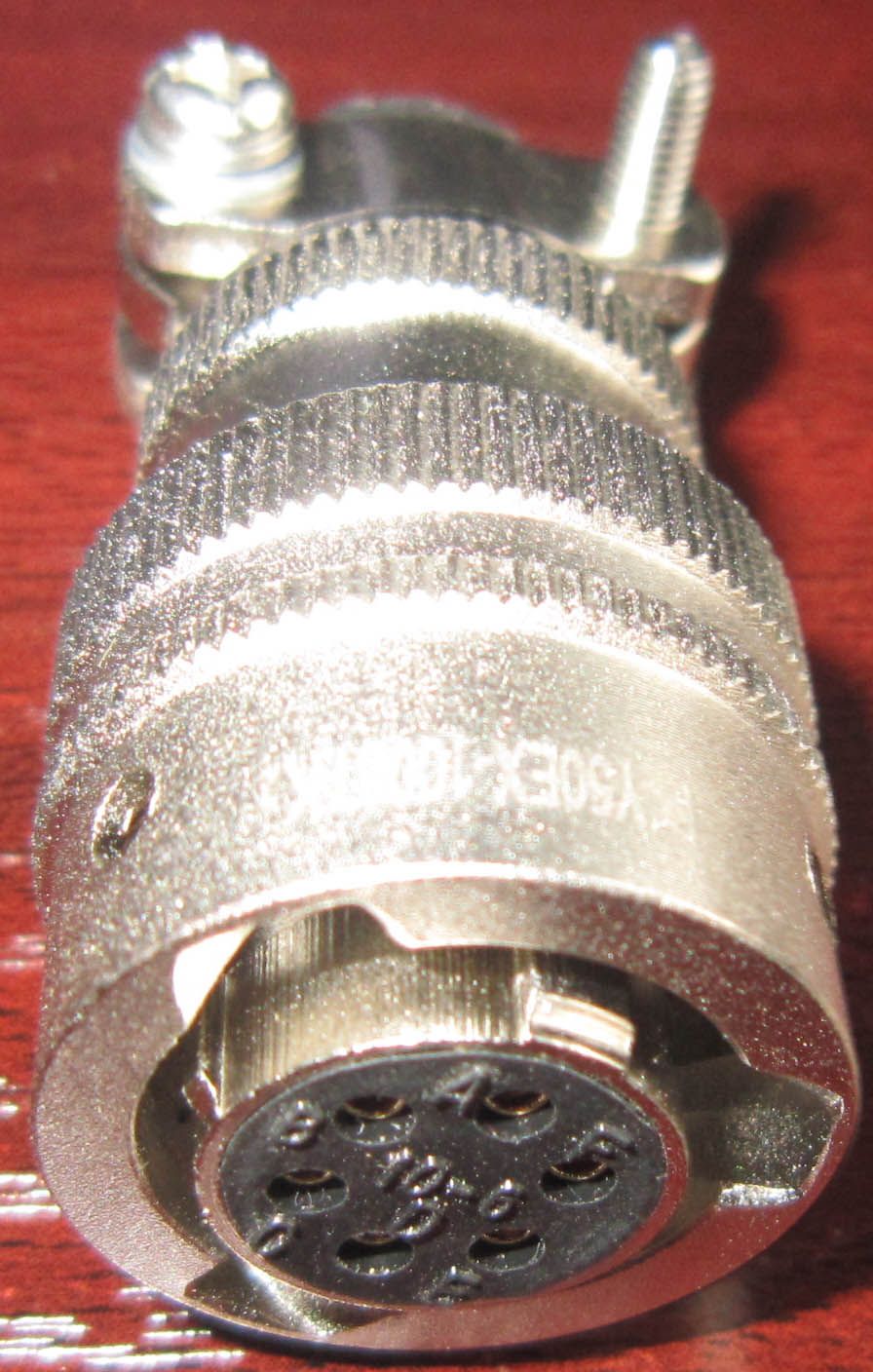 Mil-26482 Series Circular 6 Pins Connectors