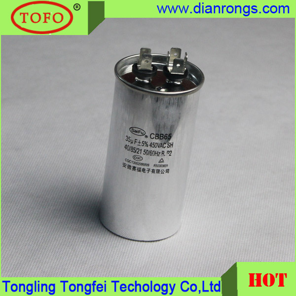 Cbb65 Motor Run AC Capacitor