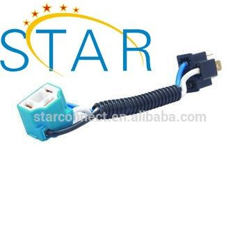 Automotive HID 3 Pin Ceramic Connector for Car Light Wire Harnesss