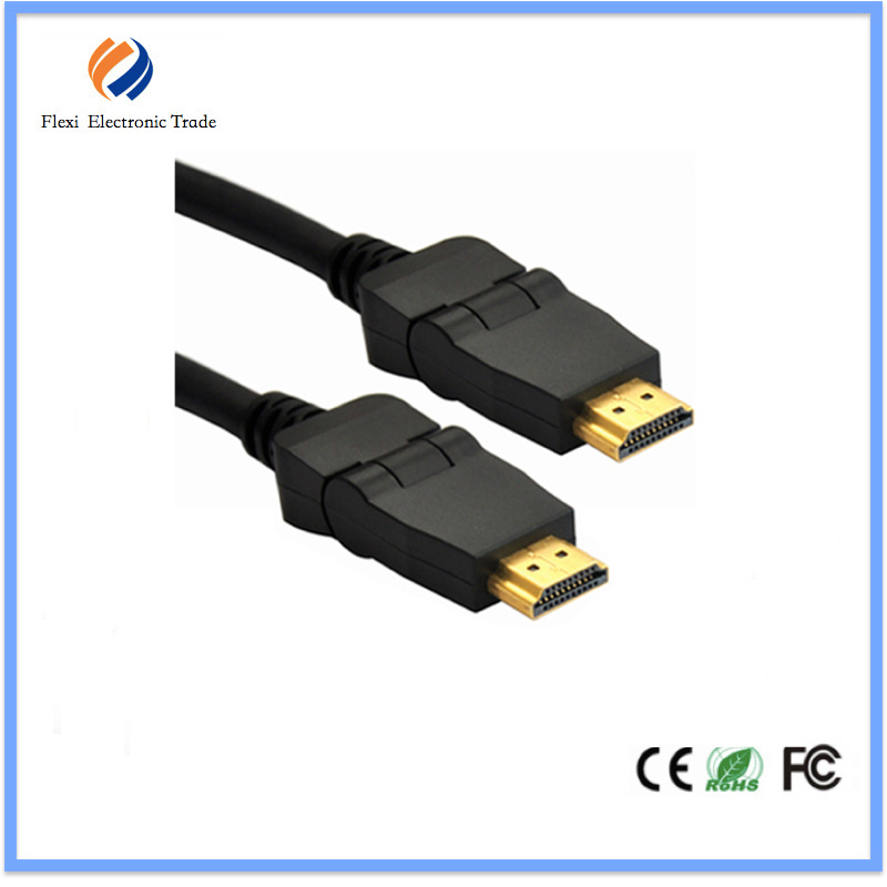 18gbps 2.0 HDMI Cable 180 Degree 6FT with Ethernet