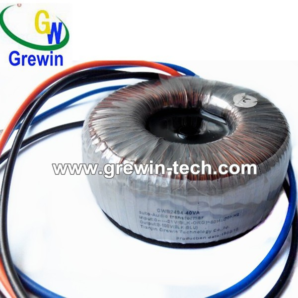 Silicon Steel Toroidal Transformer for Home Appliance