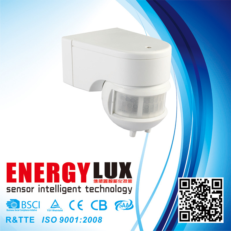Es-P08 180degree Wall Mount Stand Alone PIR Sensor