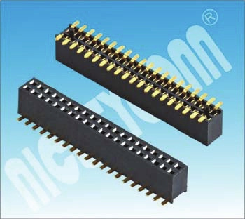 Factory New Product 2.0 Pitch U Type Dual Rows Female Header Connector SMT 2*82p