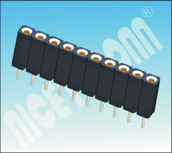 pH: 2.54 H: 7.0 Single Row Female IC Socket 3A Rated Current