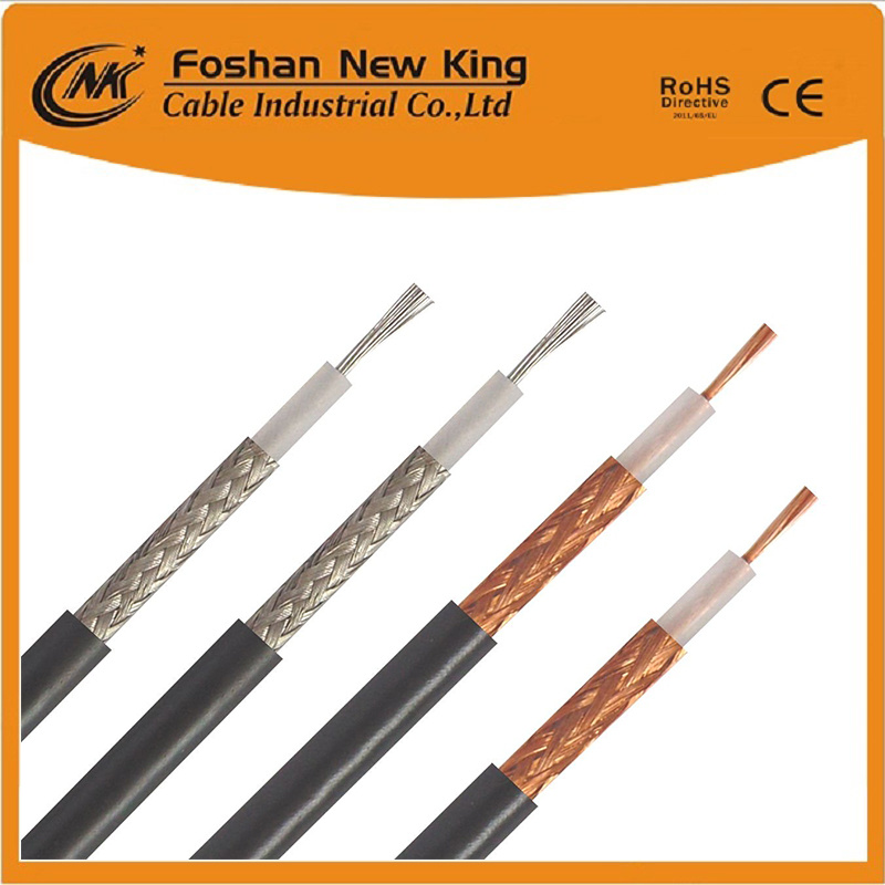 Communication Telecom Coaxial Cable Rg58 Cable with Copper Conductor