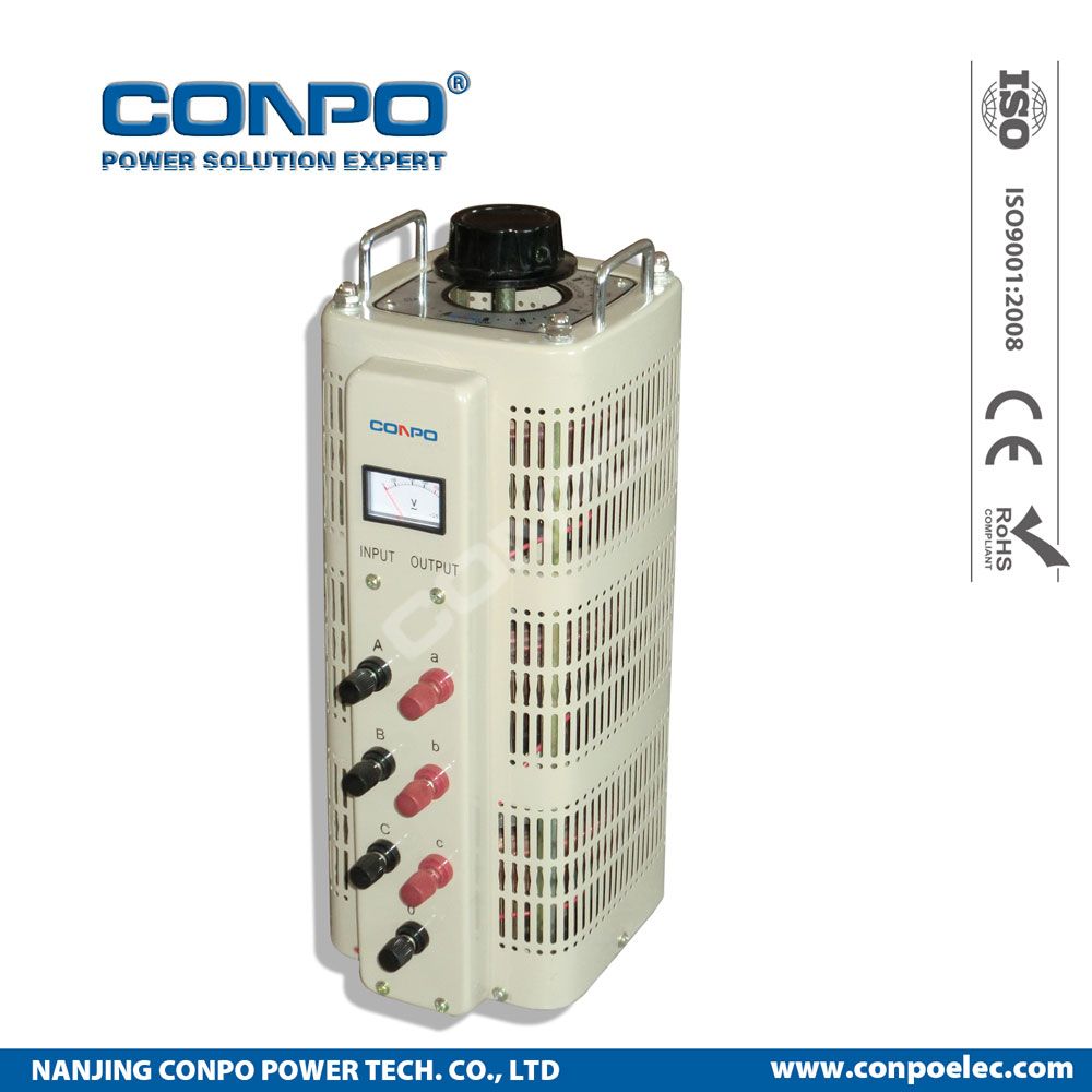 Tsgc2-6kVA 3phase Contact Voltage Regulator/Variable Transformer