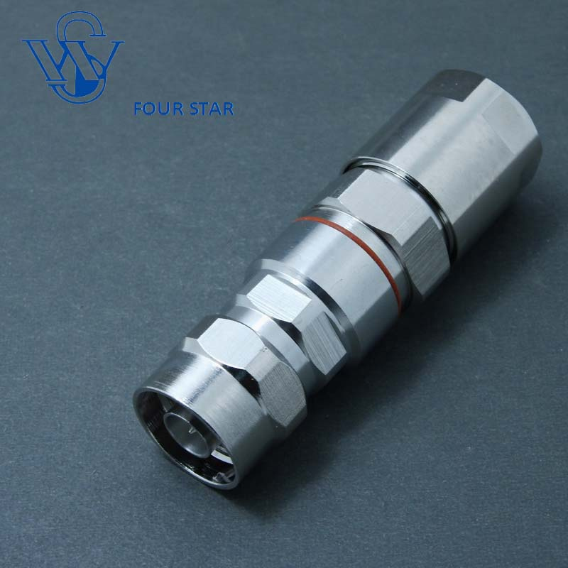 RF Coaxial Male Plug Clamp N Connector for 1/2 
