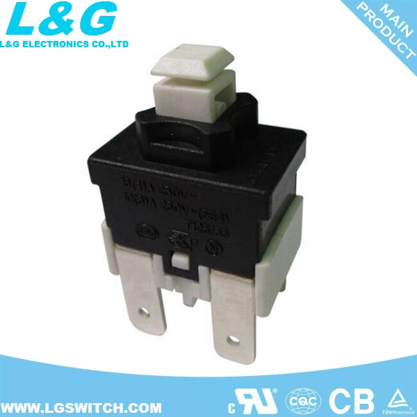Not Locked (on) -off 2 Pins Push Button Switches 16A250VAC