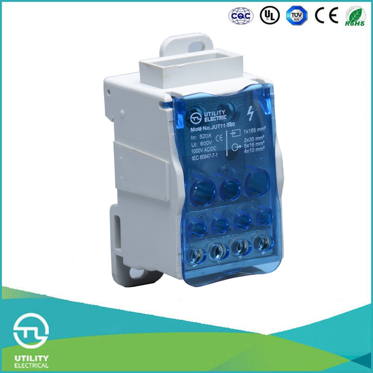 Utl 500A High Current Multiple Cables Power Distribution Terminal Block
