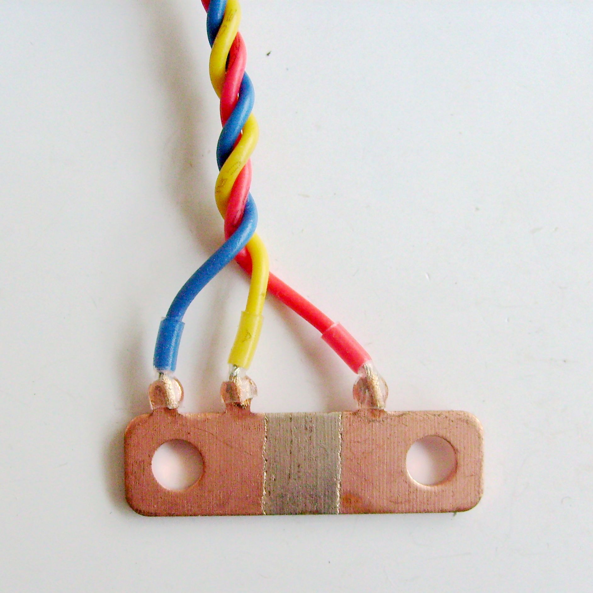 Electrion Beam Welding Shunt 270 Micro Ohm
