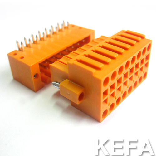 Pluggable Terminal Block for Two-Wire Connection