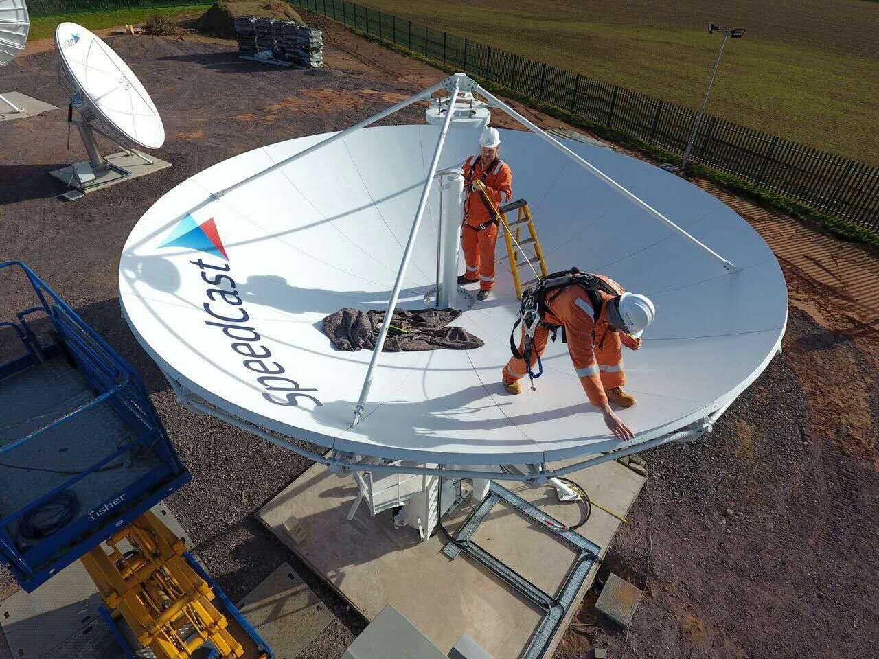 7.3m Fixed Satellite Earth Station Rxtx Antenna
