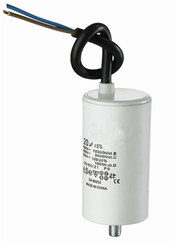 TUV, UL, Ce Cbb80 Electrolytic AC Starting Motor Run Capacitor 250V 125UF Ceiling Super Capacitor