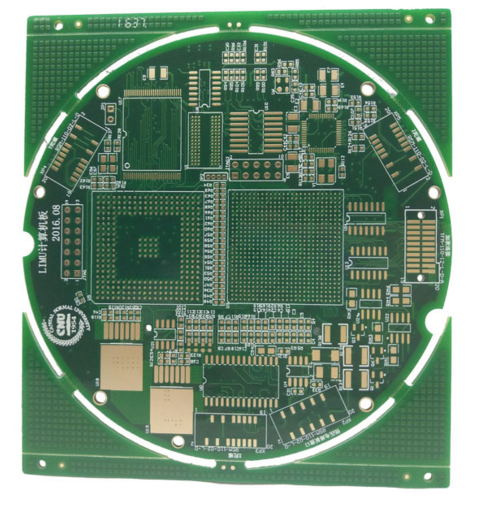 1.6mm 12L Multilayer Printed Circuit Board PCB for Communication
