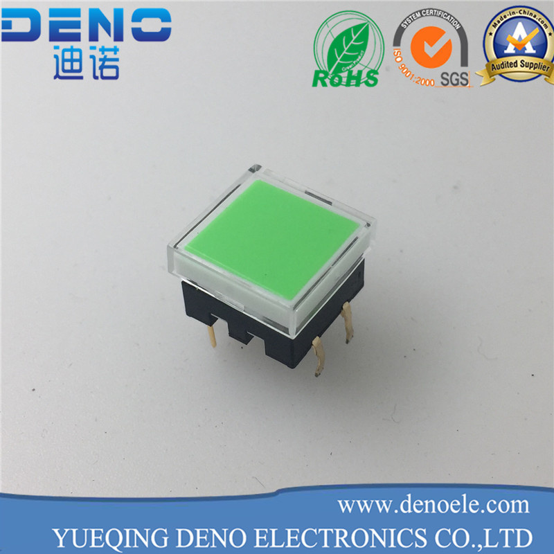 Green Light Tact Switch for Audio System